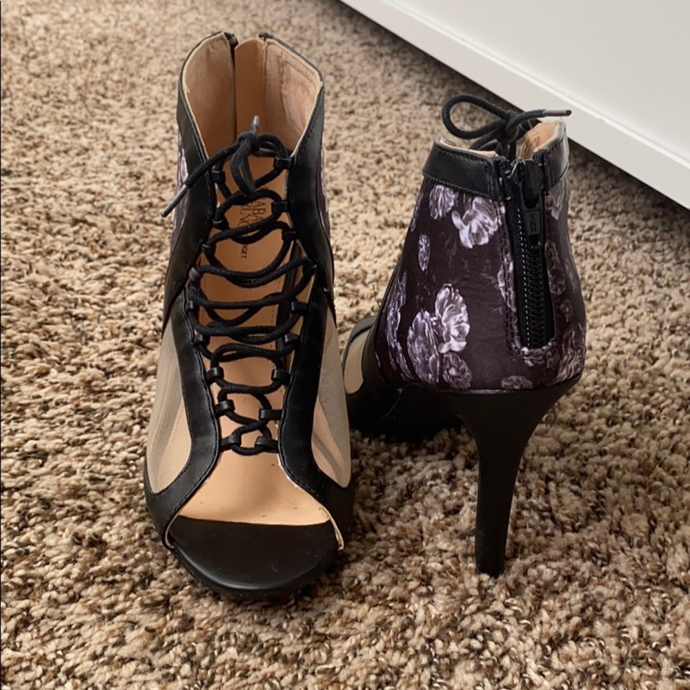Prabal Gurung Floral Heels